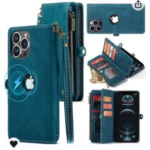 CASE ME IPHONE 13 PRO MAX MAGSAFE WALLET CASE CREIT CARD HOLDER NEW